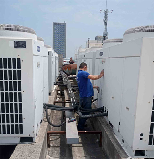 额尔古纳中央空调制热和不制冷系统维修方法